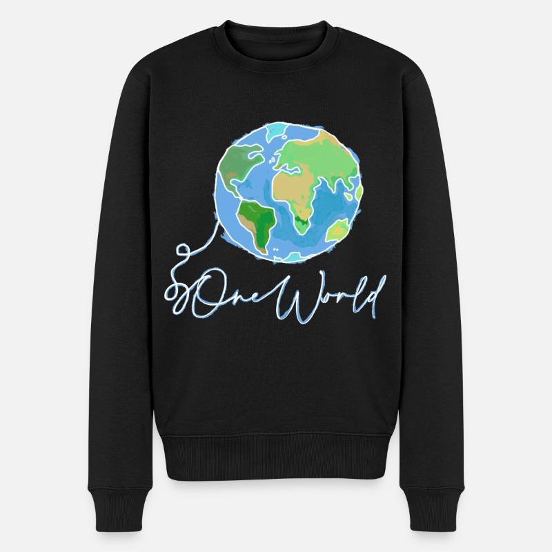 Monde - Pull Premium bio Homme - noir