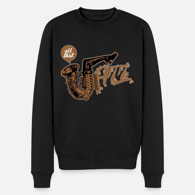 Tout ce jazz - Pull Premium bio Homme - noir