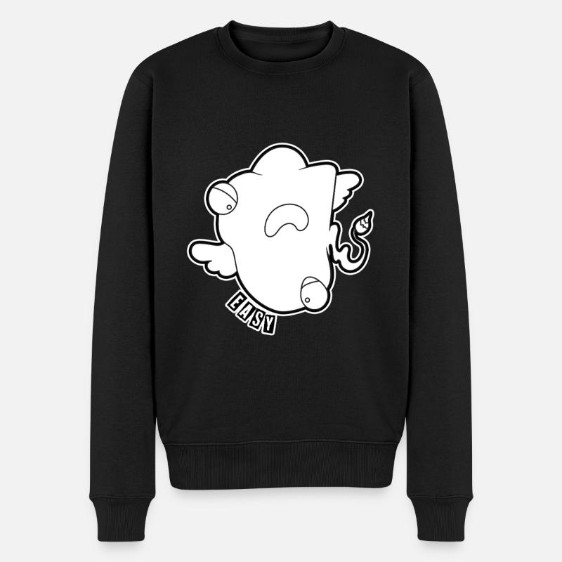 Flyguy - Pull Premium bio Homme - noir