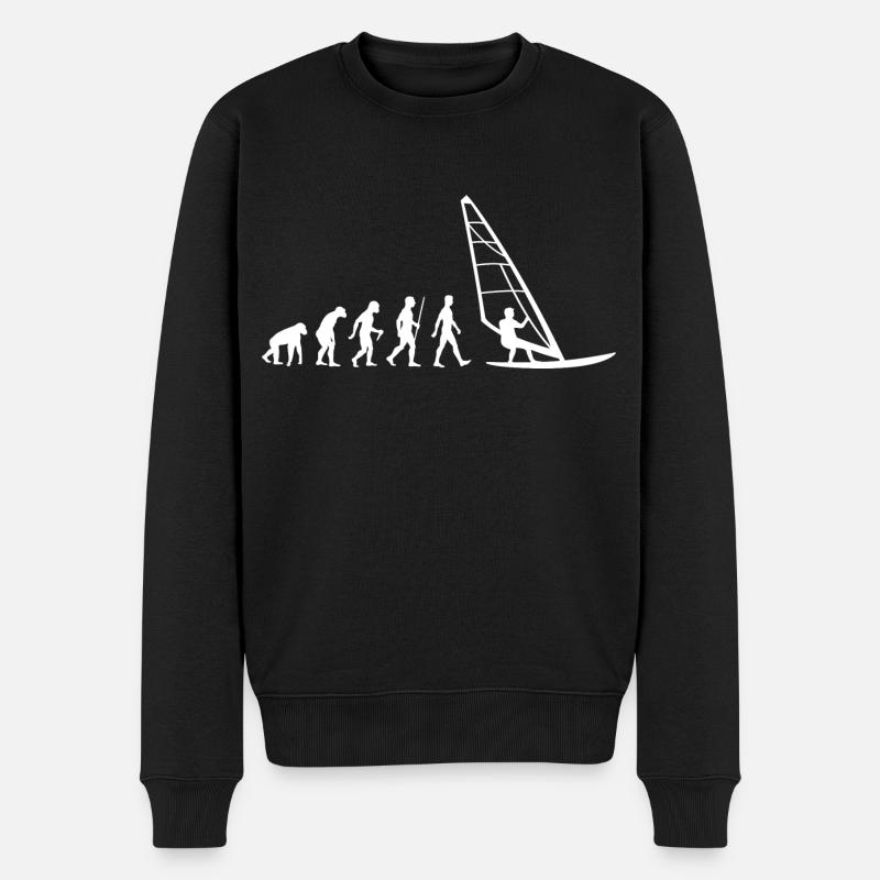 Windsurffer Evolution Windsurf - Pull Premium bio Homme - noir