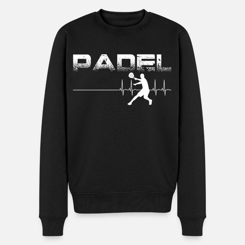 Padel - Pull Premium bio Homme - noir