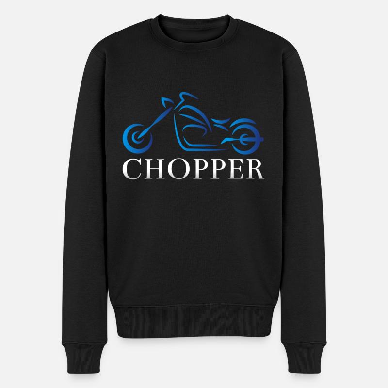 J'aime les choppers - Pull Premium bio Homme - noir