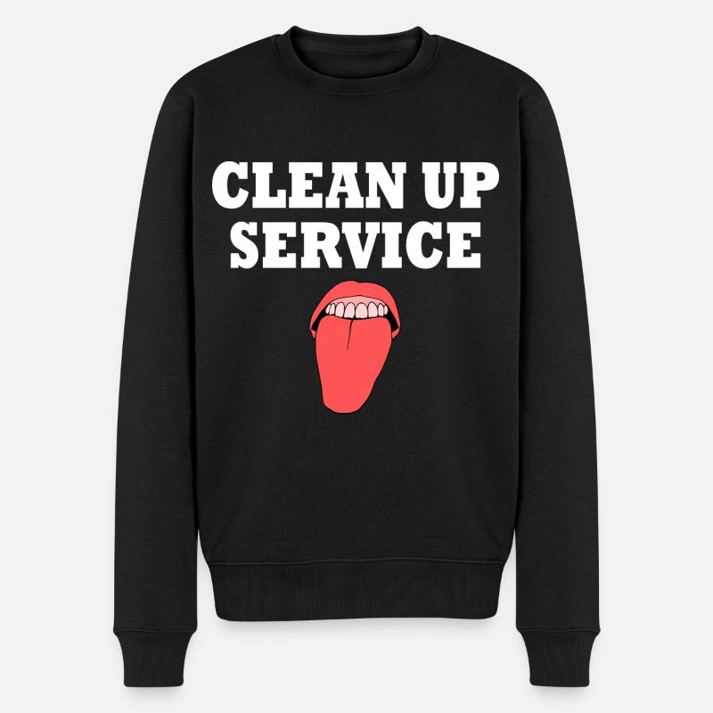 clean up service - Pull Premium bio Homme - noir
