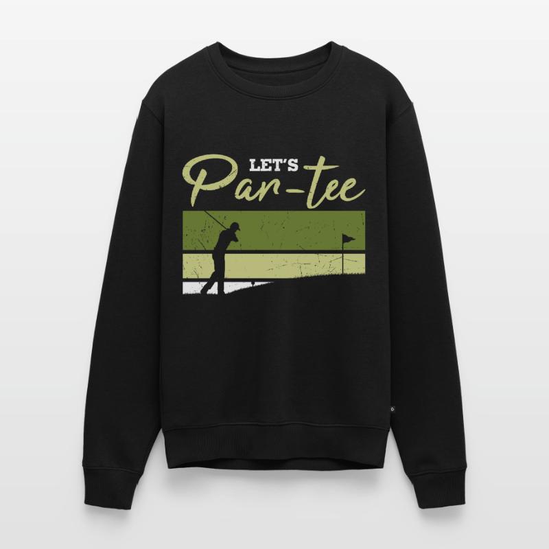 Let's Par-tee Golf Pun Männer Premium Bio Pullover