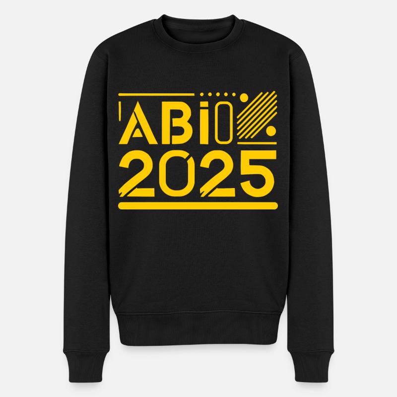 Abi 2025 - Männer Premium Bio Pullover - Schwarz
