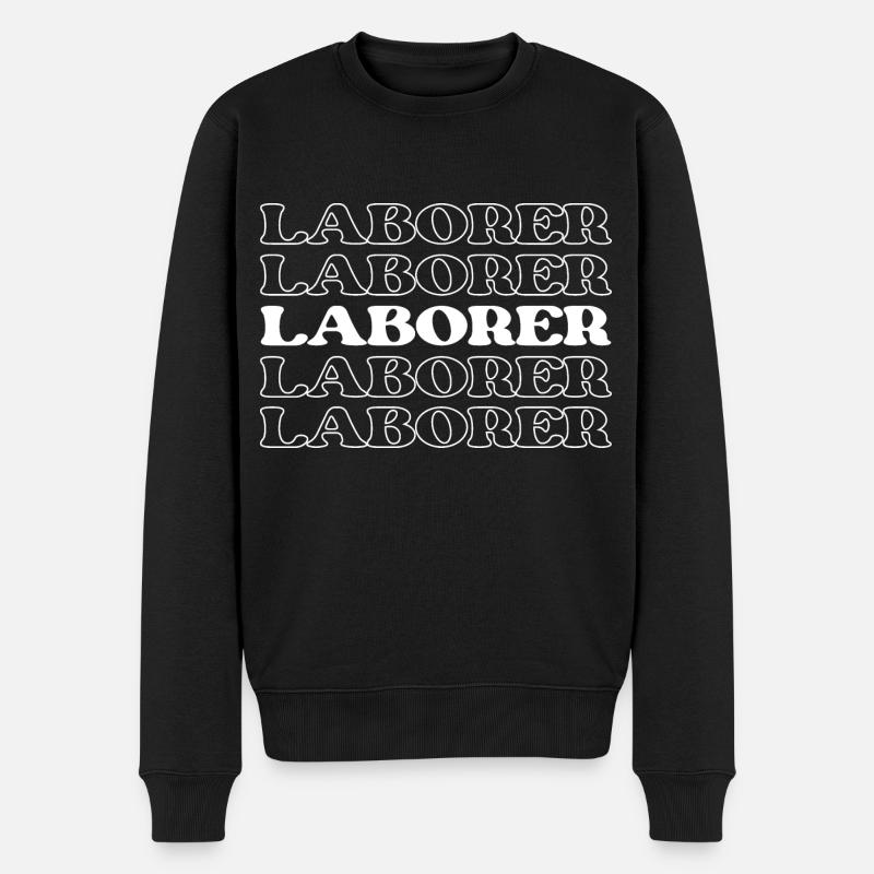 Ouvrier Ouvrier Bricoleur Ouvrier Ouvrier - Pull Premium bio Homme - noir