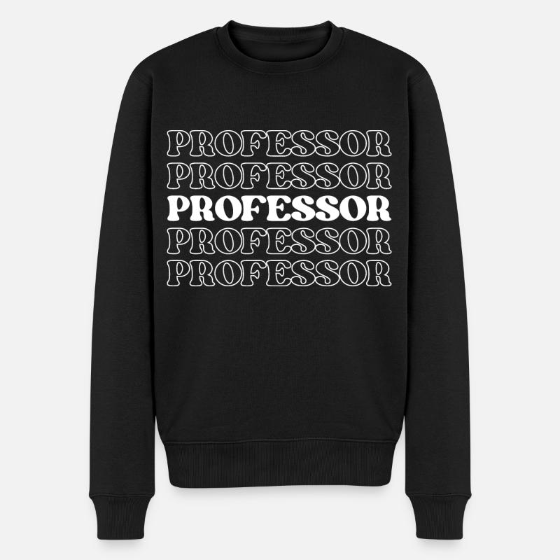 Professeur Éducateur Enseignant Instructeur Conférencier - Pull Premium bio Homme - noir