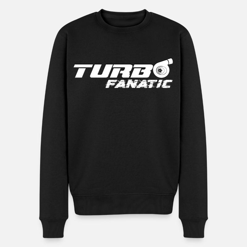 Turbo - Pull Premium bio Homme - noir