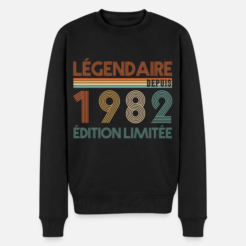 Légendaire Depuis 1982 - Pull Premium bio Homme - noir
