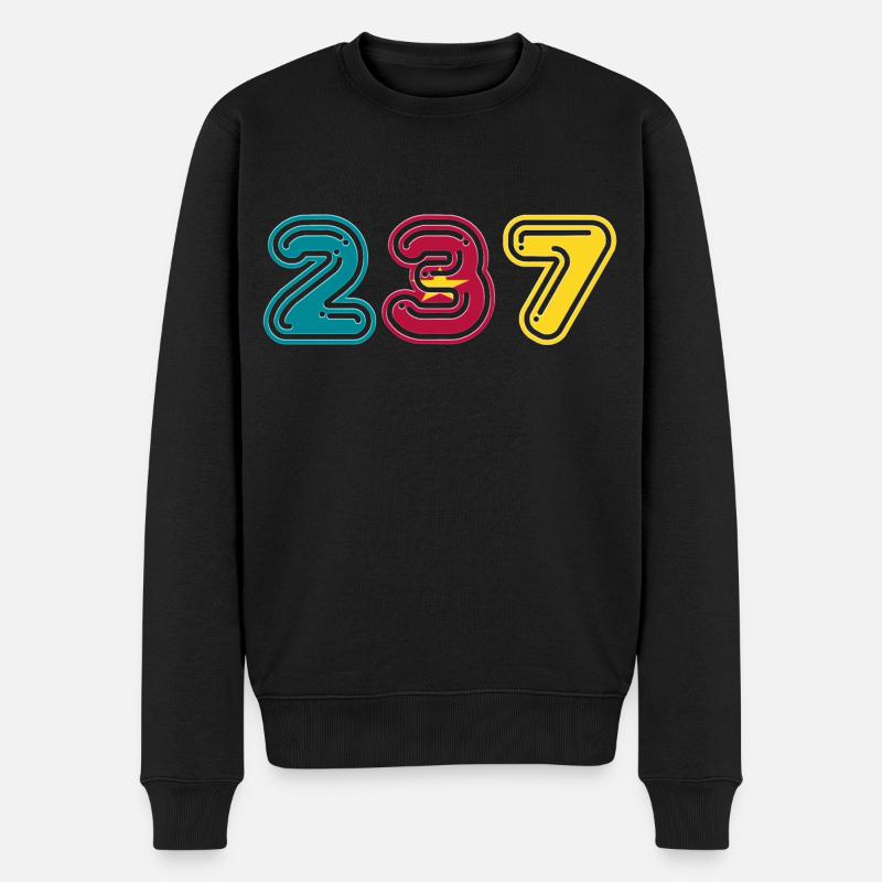 TEAM 237 Kamerun - Männer Premium Bio Pullover - Schwarz