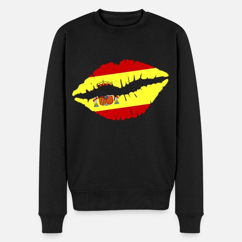 Espagne - Pull Premium bio Homme - noir