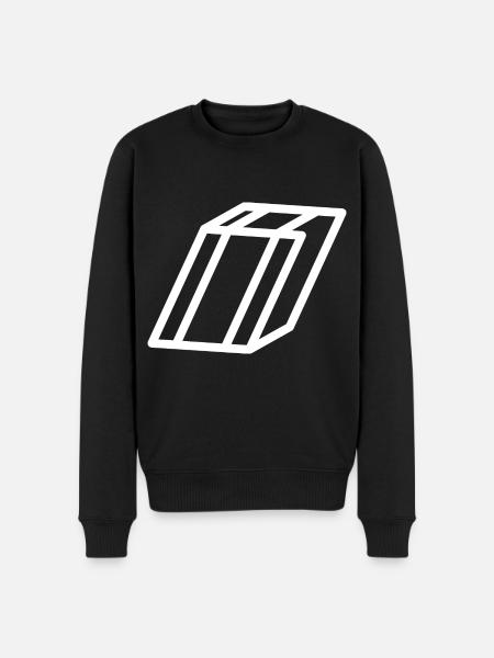 Rahmenbrief I - Männer Premium Bio Pullover - Schwarz