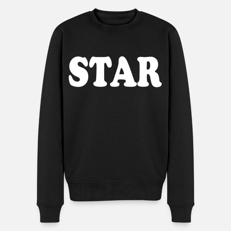 Star - Pull Premium bio Homme - noir
