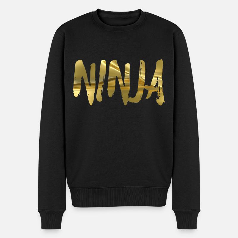 Ninja - Pull Premium bio Homme - noir