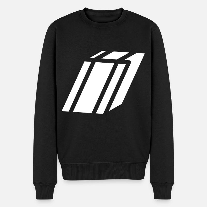 Résumé I lettre - Pull Premium bio Homme - noir