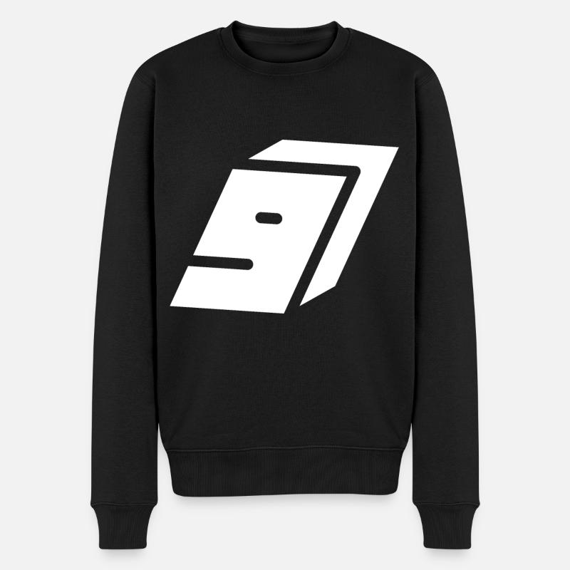 Résumé numéro 9 - Pull Premium bio Homme - noir