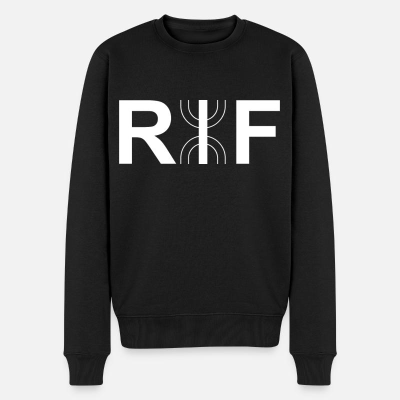 Der Rif - Männer Premium Bio Pullover - Schwarz
