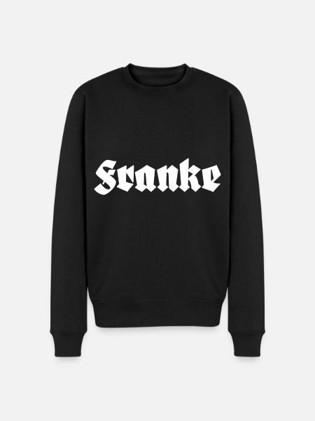 Franke Franken - Männer Premium Bio Pullover - Schwarz