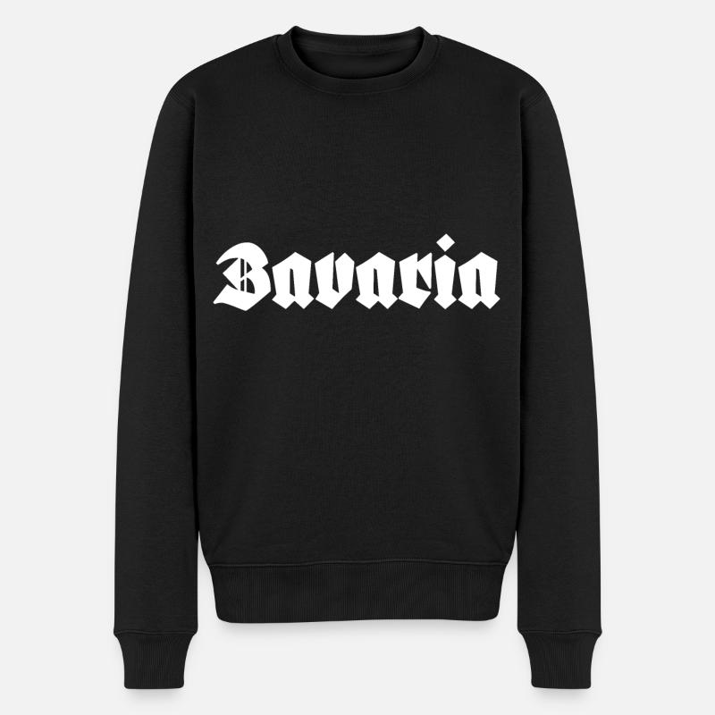 Bavaria - Männer Premium Bio Pullover - Schwarz