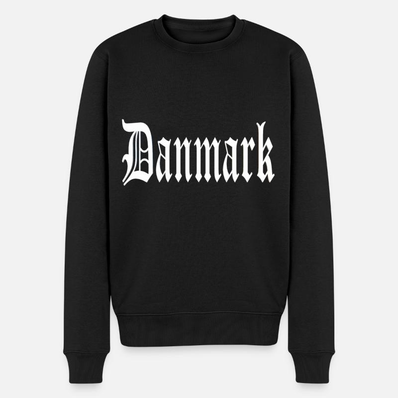 Danmark Design - Männer Premium Bio Pullover - Schwarz