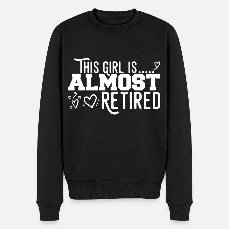 This Girl Almost Retired - Pull Premium bio Homme - noir