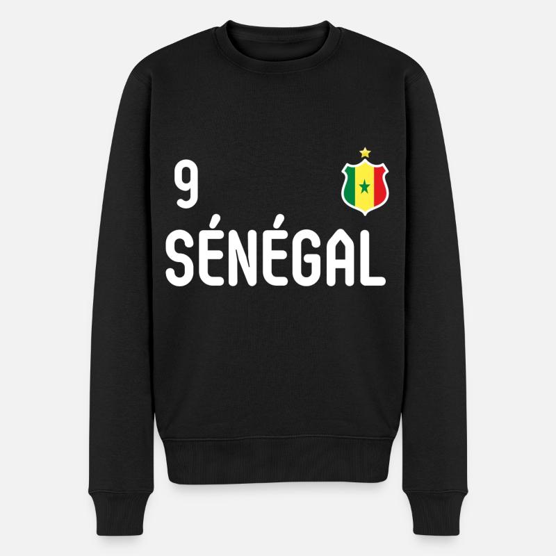 Equipe du Sénégal - Pull Premium bio Homme - noir
