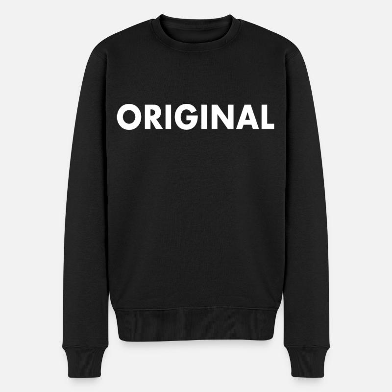 Original - Pull Premium bio Homme - noir