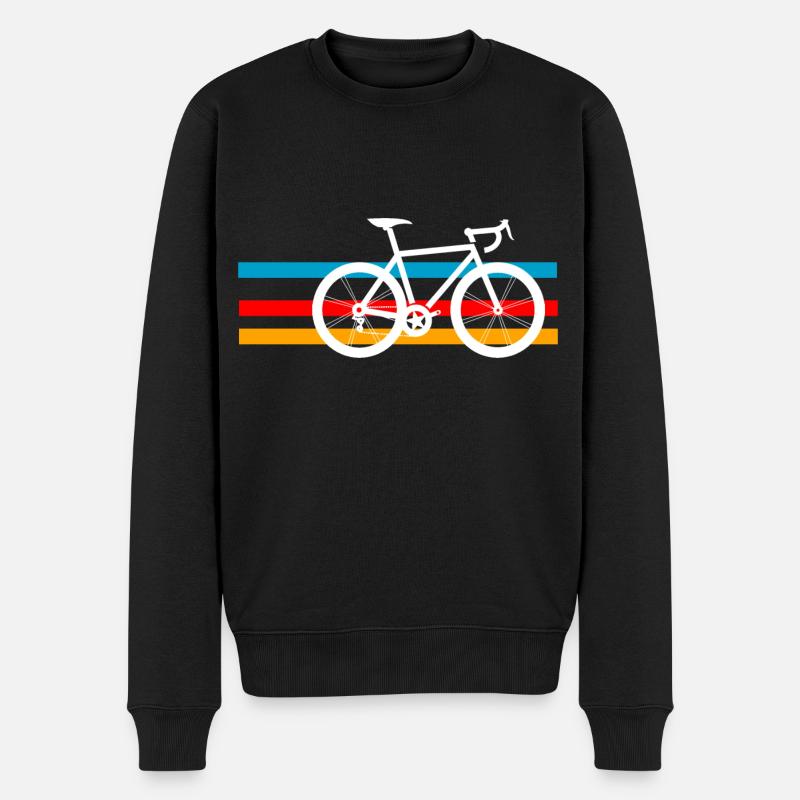 Vélo - Pull Premium bio Homme - noir