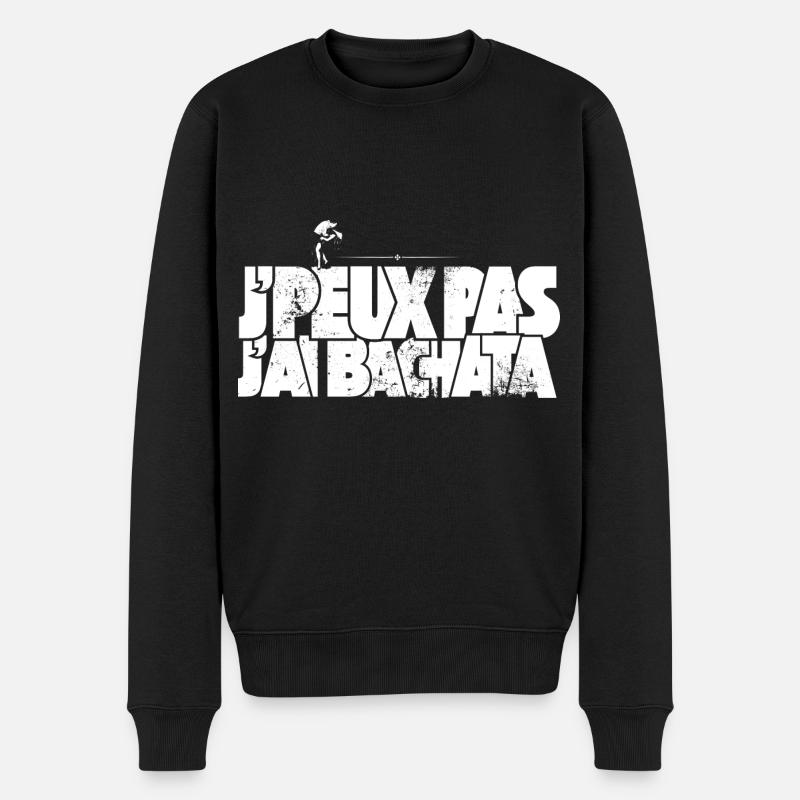 J'peux pas j'ai Bachata - Pull Premium bio Homme - noir