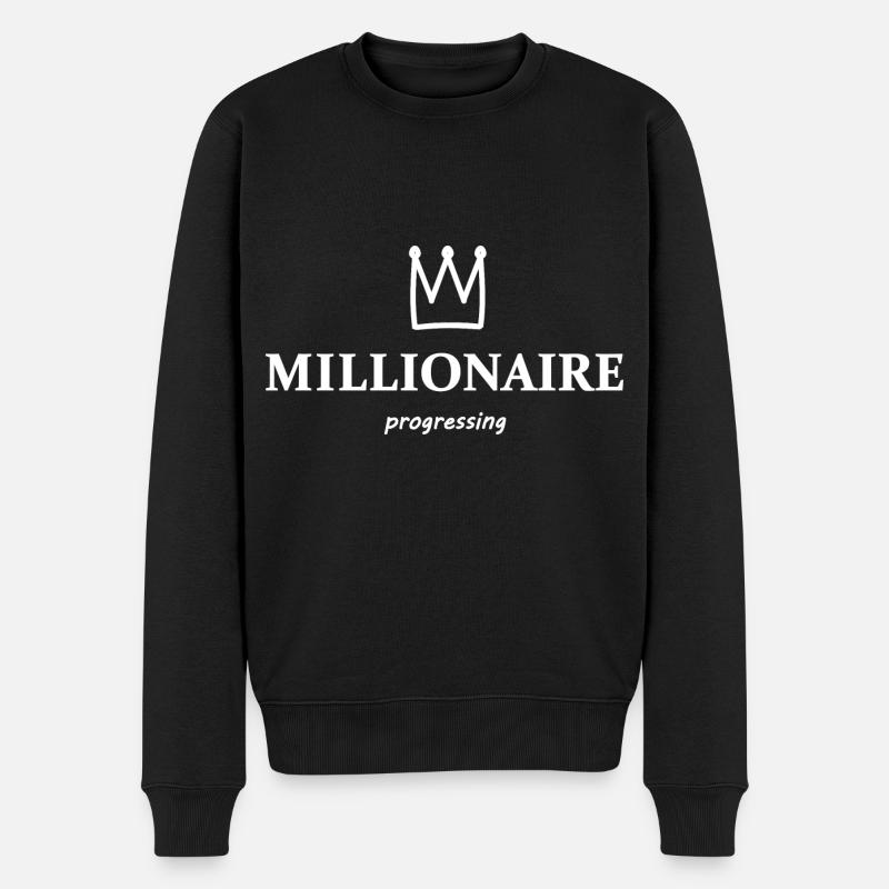Futur millionnaire - Pull Premium bio Homme - noir