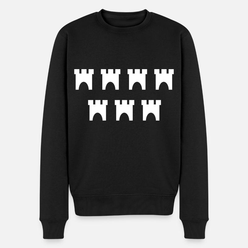 Fans de Transylvanie - Pull Premium bio Homme - noir