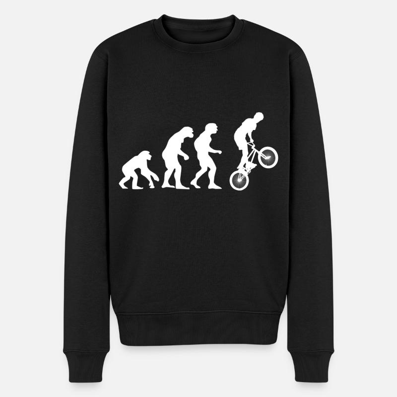 Evolution - BMX - Pull Premium bio Homme - noir