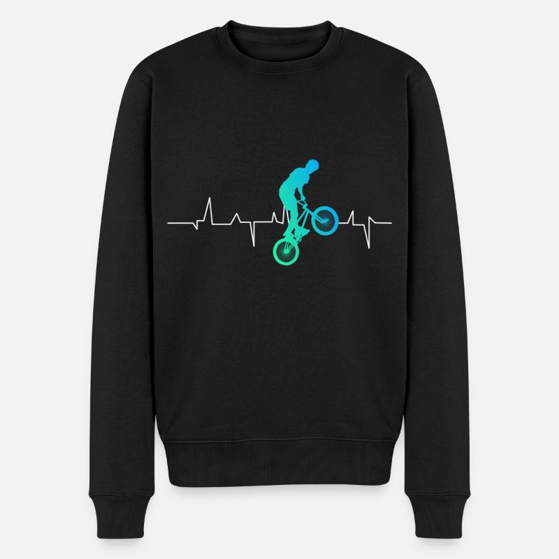 Bmx - Pull Premium bio Homme - noir