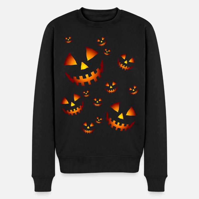Pumpa - Männer Premium Bio Pullover - Schwarz