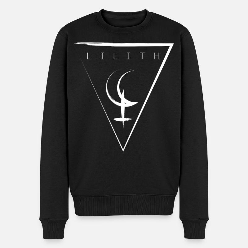 Symbole de Lilith - Pull Premium bio Homme - noir