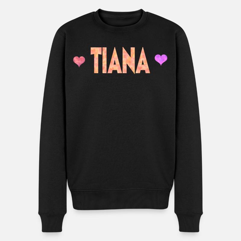 Tiana - Pull Premium bio Homme - noir