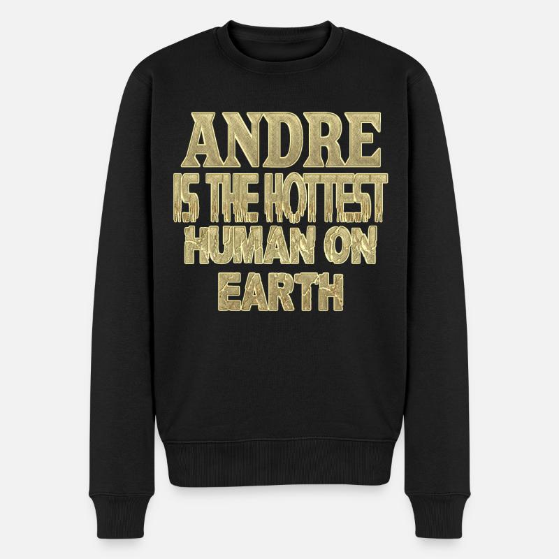 Andre - Pull Premium bio Homme - noir