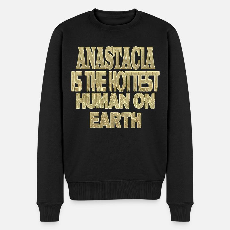 Anastacia - Pull Premium bio Homme - noir