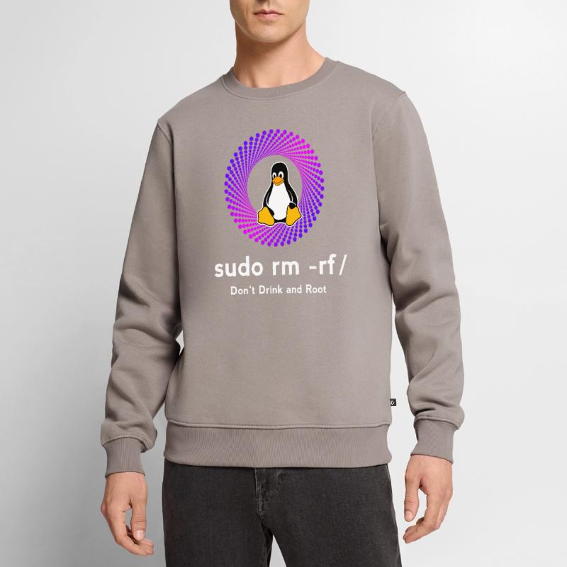 Ordinateur Sys admin Penguin Nerd pc sudo rm -rf cod Pull Premium bio Homme