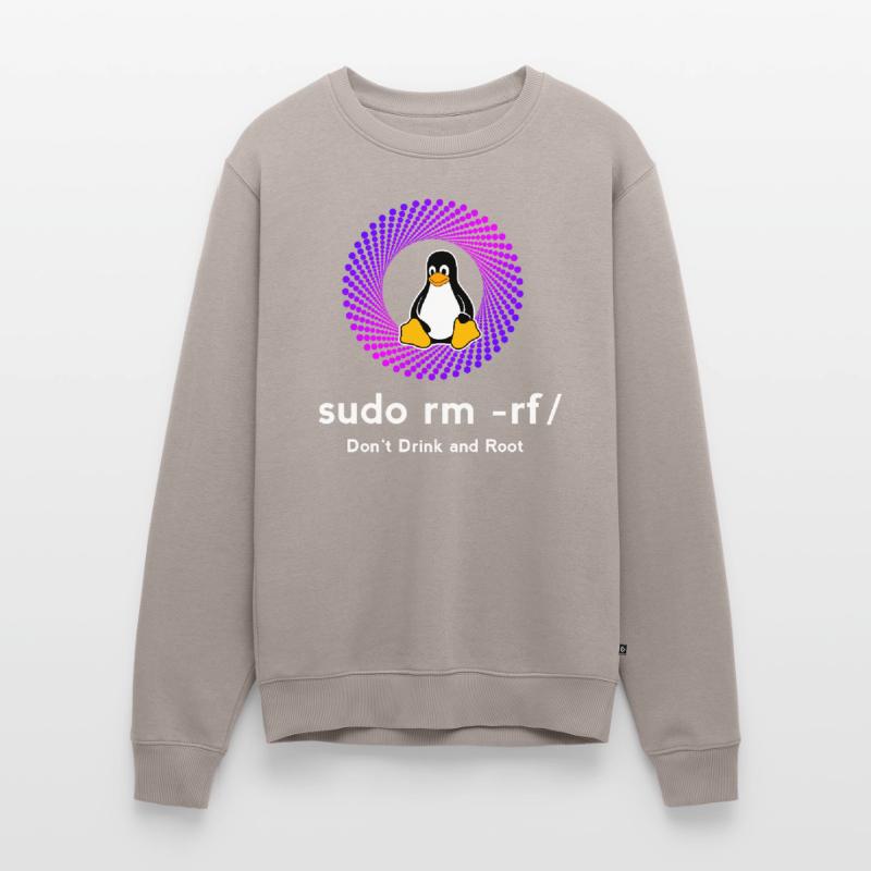Ordinateur Sys admin Penguin Nerd pc sudo rm -rf cod Pull Premium bio Homme