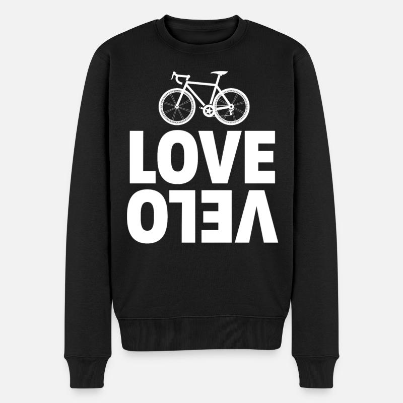 Vélo Amour Vélo - Pull Premium bio Homme - noir
