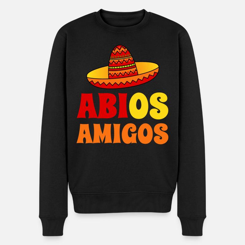 Abitur Abi - Abios Amigos - Pull Premium bio Homme - noir