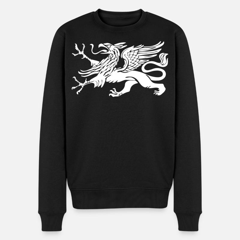 Rostock Griffin - Vogel Griffin - Pull Premium bio Homme - noir
