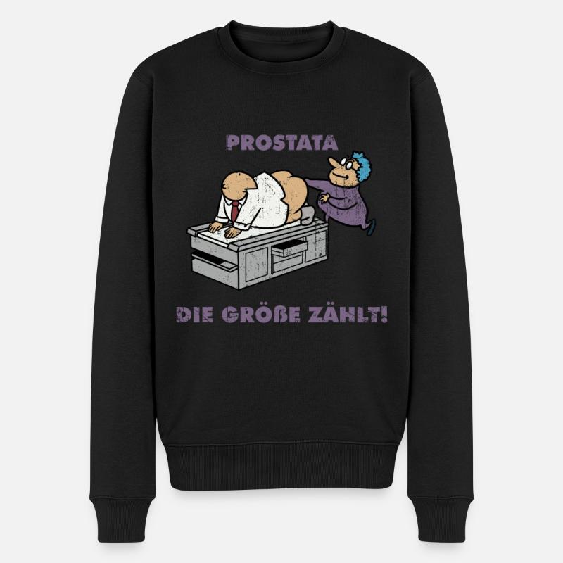 Urologe Doktor Urologie Student Prostata Geschenk - Männer Premium Bio Pullover - Schwarz