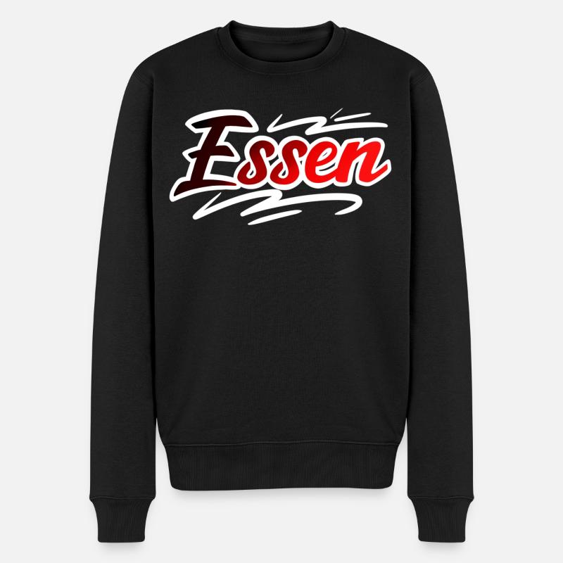 manger - Pull Premium bio Homme - noir