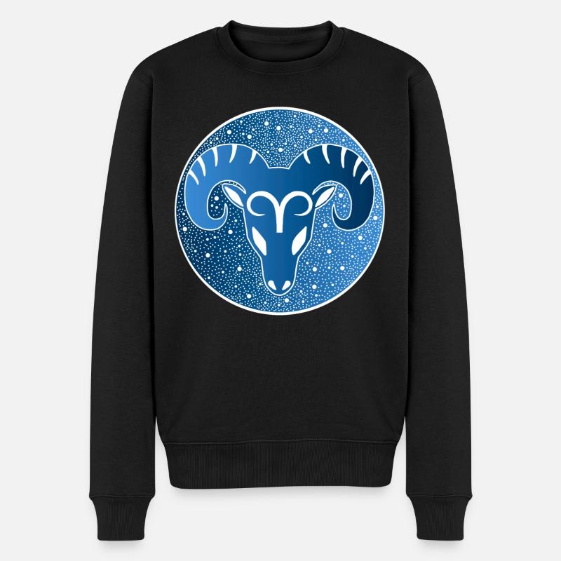 Signe astrologique : bélier - Pull Premium bio Homme - noir