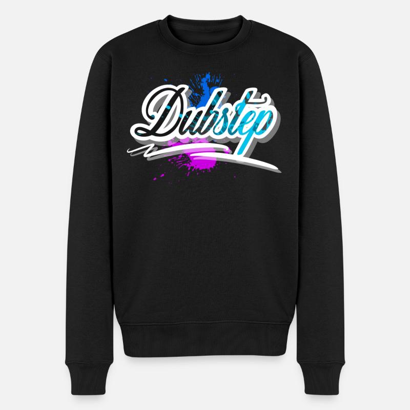 dubstep - Pull Premium bio Homme - noir