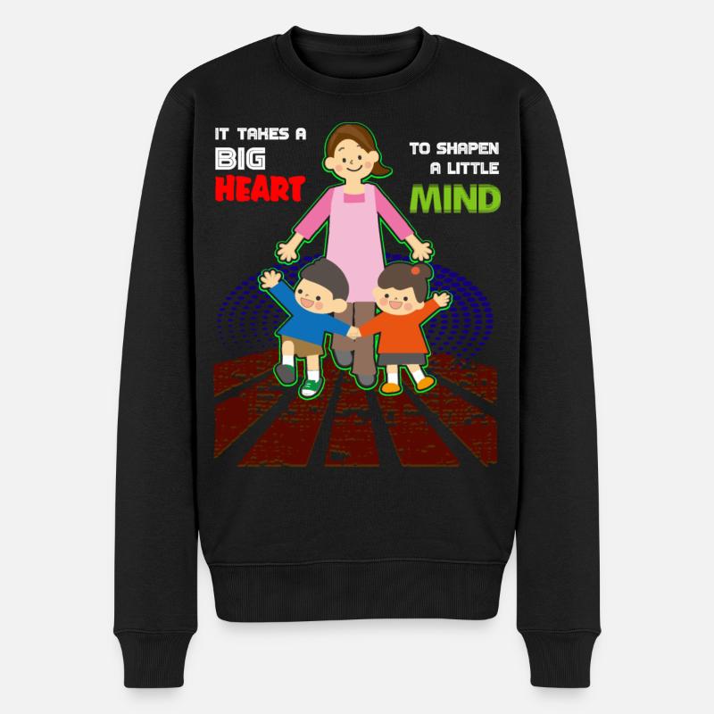 Éducatrice maternelle - Pull Premium bio Homme - noir