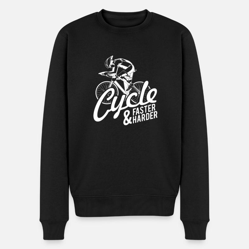 Cyclisme Cyclisme Cyclisme Cyclisme Cyclisme - Pull Premium bio Homme - noir