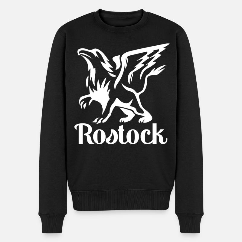 Rostock Greif HRO - Conception - Pull Premium bio Homme - noir